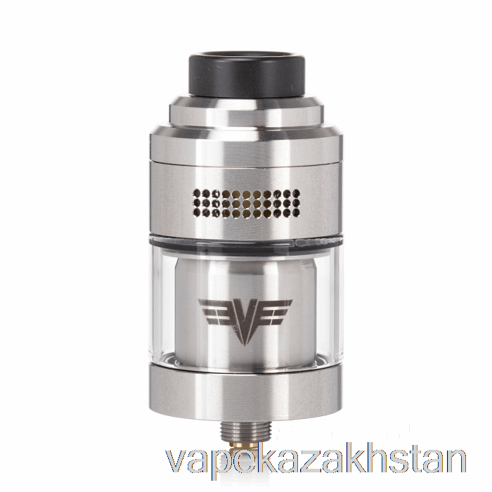 Vape Kazakhstan Vaperz Cloud Valkyrie Mini 25mm RTA Brushed Stainless Steel